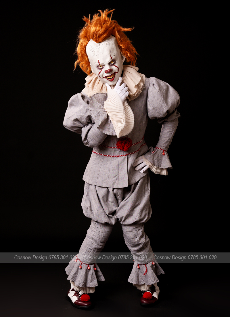 trang phục chú hề ma quái IT pennywise 2