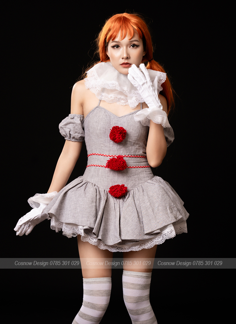 trang phục cô hề ma quái IT pennywise 2