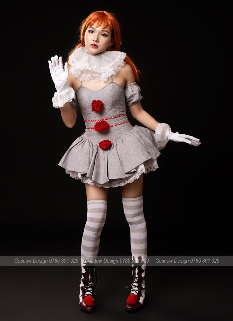 trang phục cô hề ma quái IT pennywise 3