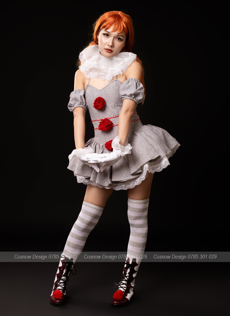 trang phục cô hề ma quái IT pennywise 5