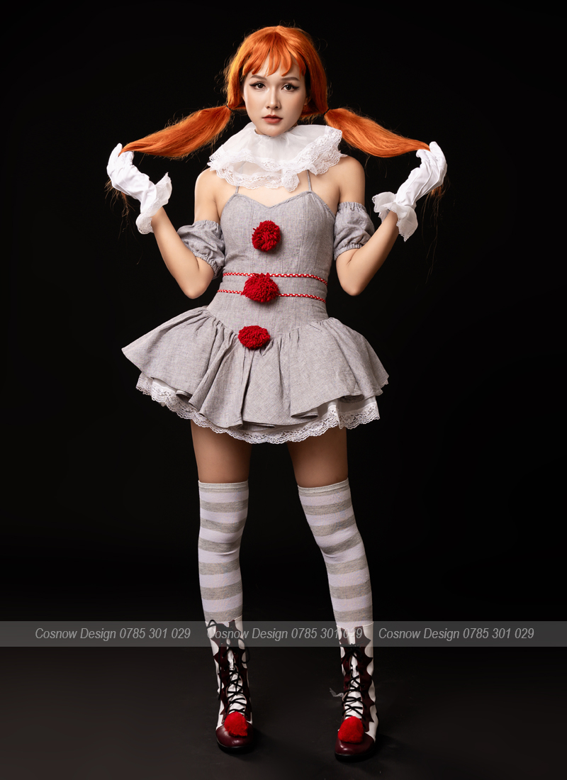 trang phục cô hề ma quái IT pennywise 7