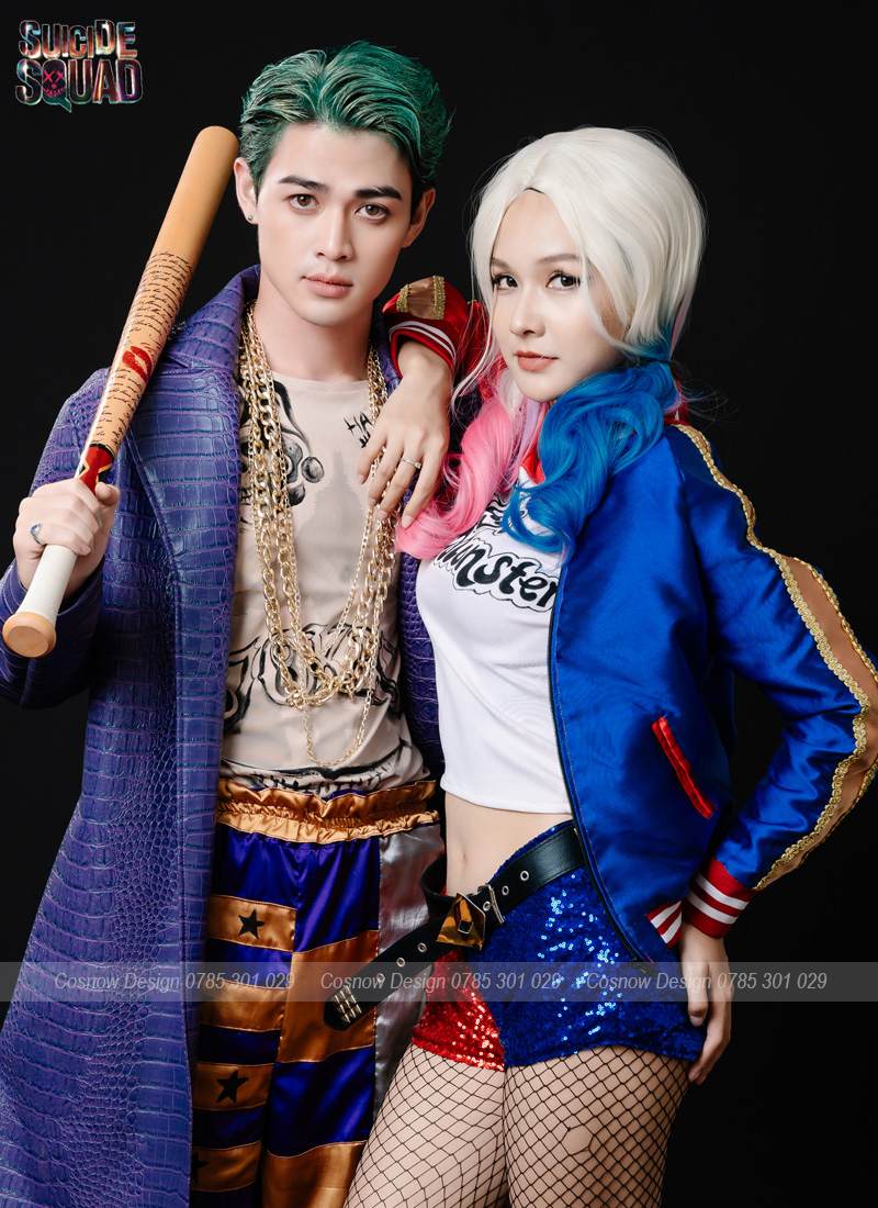 trang phục cặp đôi joker harley quinn 2