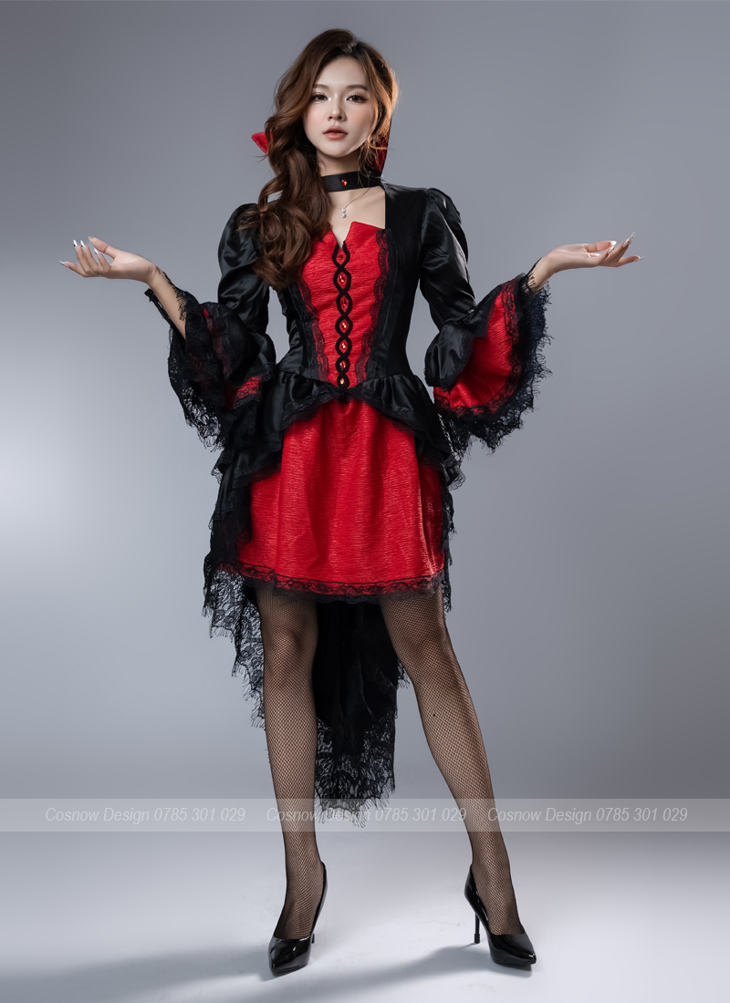 trang phục ma cà rồng dracula nữ 2